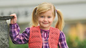 Hækleopskrift: Pigevest