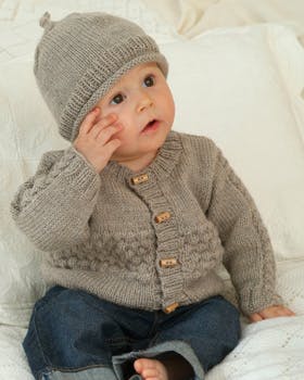 Strikkeopskrift: Sømandssæt