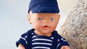 Strikkeopskrifter og hækleopskrifter på dukke- og bamsetøj