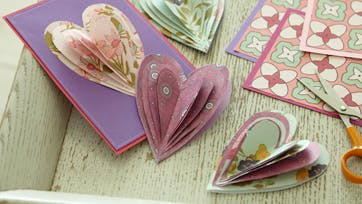 Fine kort med hjerter