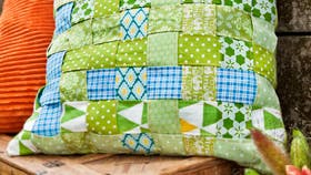 Flettet pudebetræk i dine yndlingsmønstre