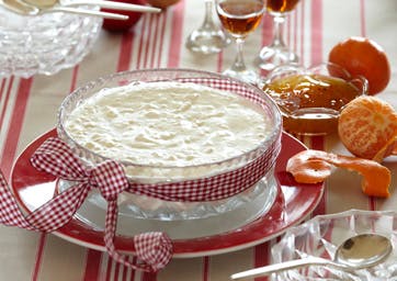 Risalamande med orangesauce