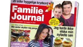 Familie Journal, der udkommer mandag 4. februar 2013