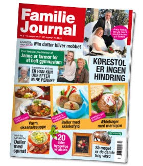 Familie Journal, der udkommer mandag 14. januar 2013