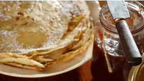 Traditionelle pandekager