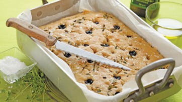 Madbrød i bradepande