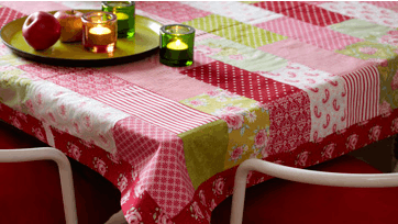 Sy en patchwork sommerdug i skønne farver