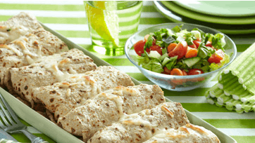 Pandekager med kylling og squash