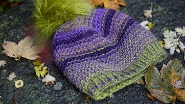 Strikket hue til alle