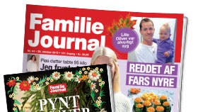 Familie Journal, der udkommer mandag 28. oktober 2013