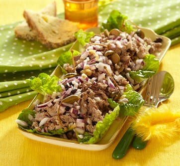 Lækker lammesalat med korender og frisk dressing
