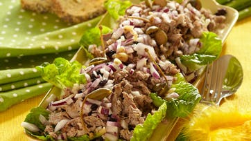 Lækker lammesalat med korender og frisk dressing