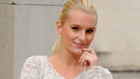 Strikket cardigan med flot struktur