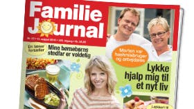 Familie Journal, der udkommer mandag 11. august 2014