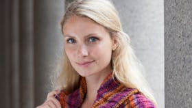 Strik sjælevarmer i smukke farver