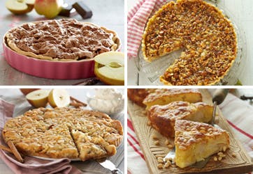 Æblekage - flere opskrifter