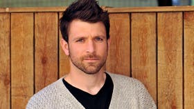 Strikket herre cardigan