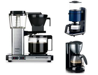 test af kaffemaskiner