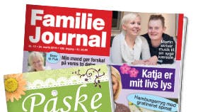 Familie Journal, der udkommer mandag 24. marts 2014