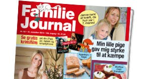 Familie Journal, der udkommer mandag 10. november 2014