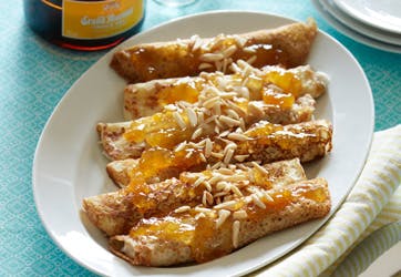 Rådhuspandekager med orangecreme