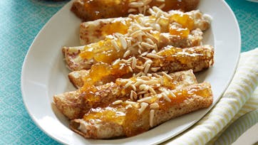Rådhuspandekager med orangecreme