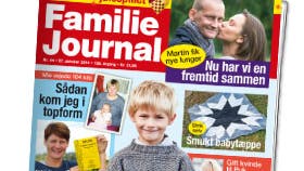 Familie Journal, der udkommer mandag 27. oktober 2014