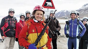 Lis som isbjørnevagt