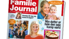 Familie Journal, der udkommer mandag 21. september 2014