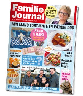 Familie Journal, der udkommer mandag 16. februar 2015