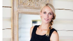 Strik enkel og elegant top