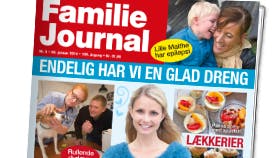 Familie Journal, der udkommer mandag 26. januar 2015