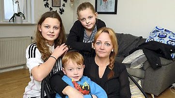 Oskars sjældne sygdom påvirker hele familien.