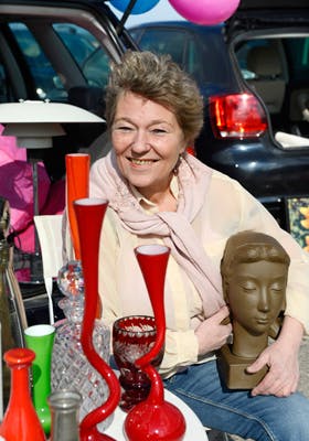 Lilli Henriksen introducerer nu carbootsale på Sjælland. Foto: Stefan Kai Nielsen