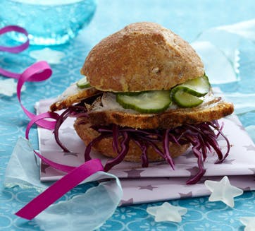 Flæskestegssandwich opskrift