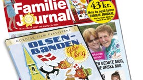 Familie Journal, der udkommer mandag 30. juli 2012