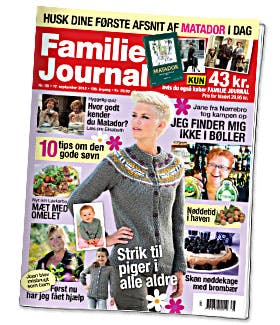 Familie Journal, der udkommer mandag 17. august 2012