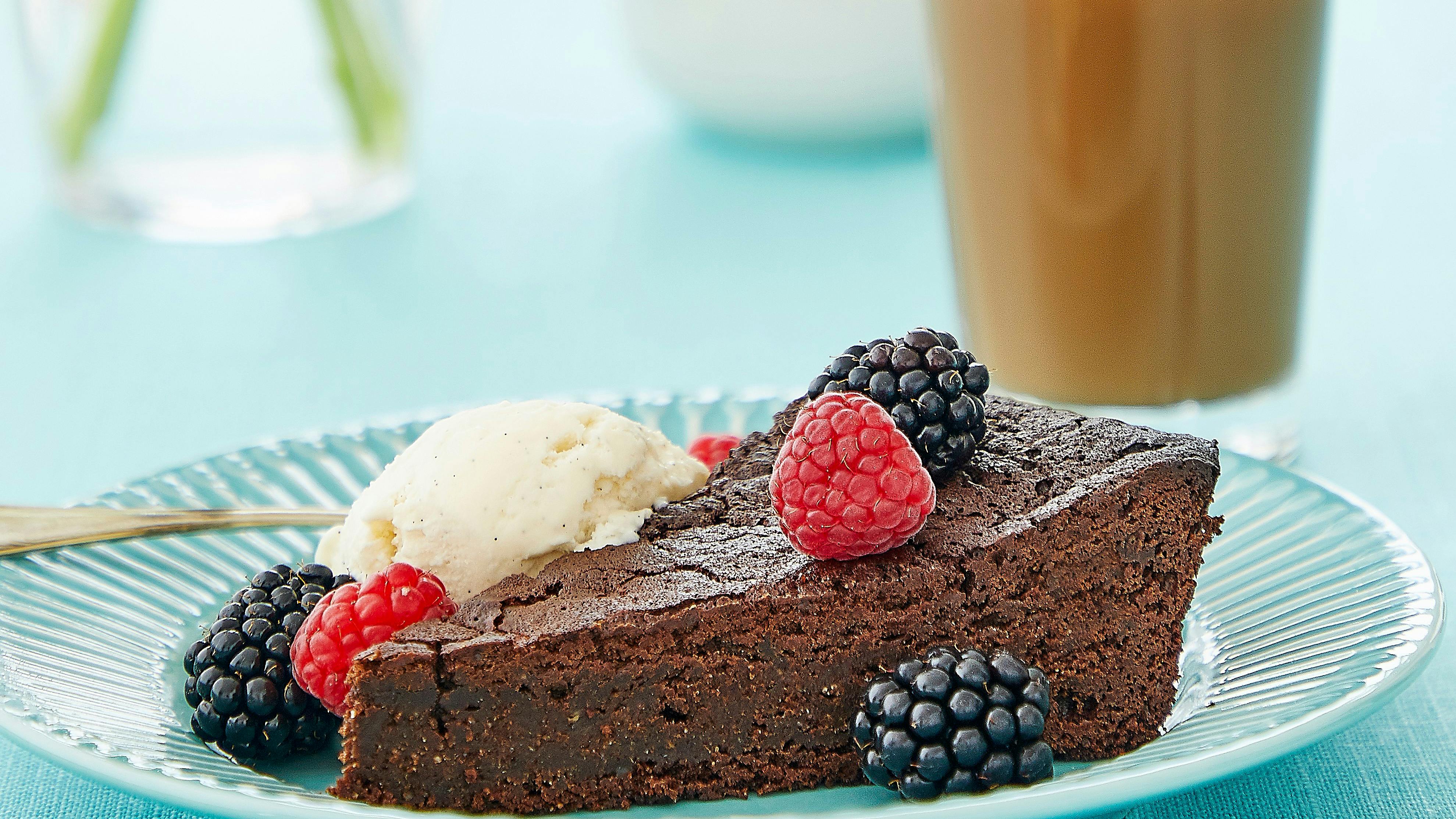 Glutenfri chokoladekage