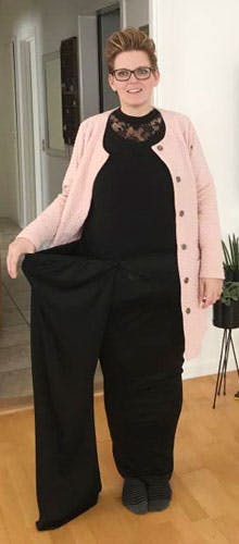 Dianas store vægttab er på hele 114 kilo