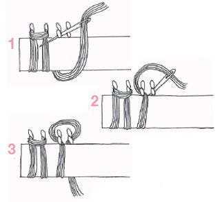 Flot hæklet vest med frynser